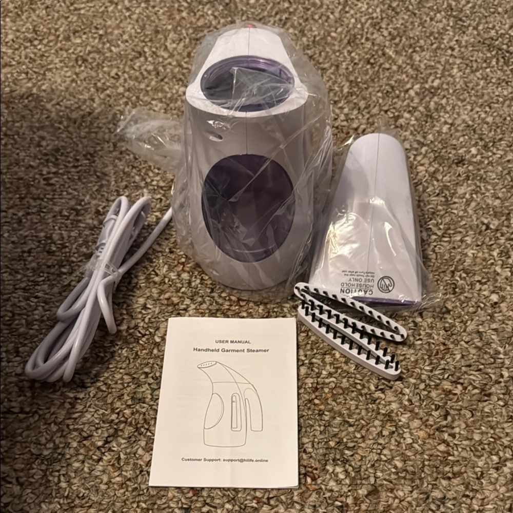Handheld Garment Steamer - White